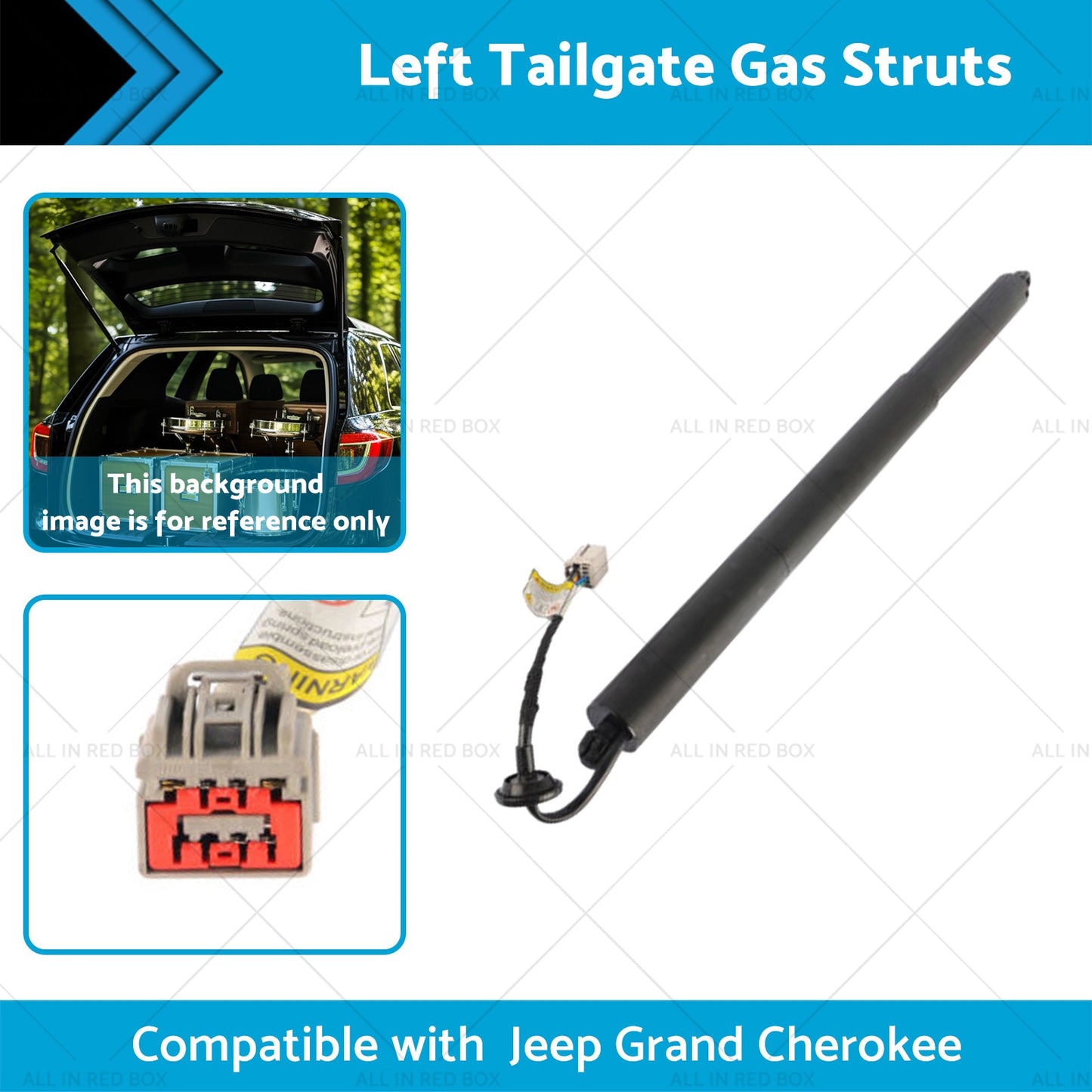 Left Gas Strut w or Power Opener Tailgate Suitable for Jeep Grand Cherokee 15-21-1