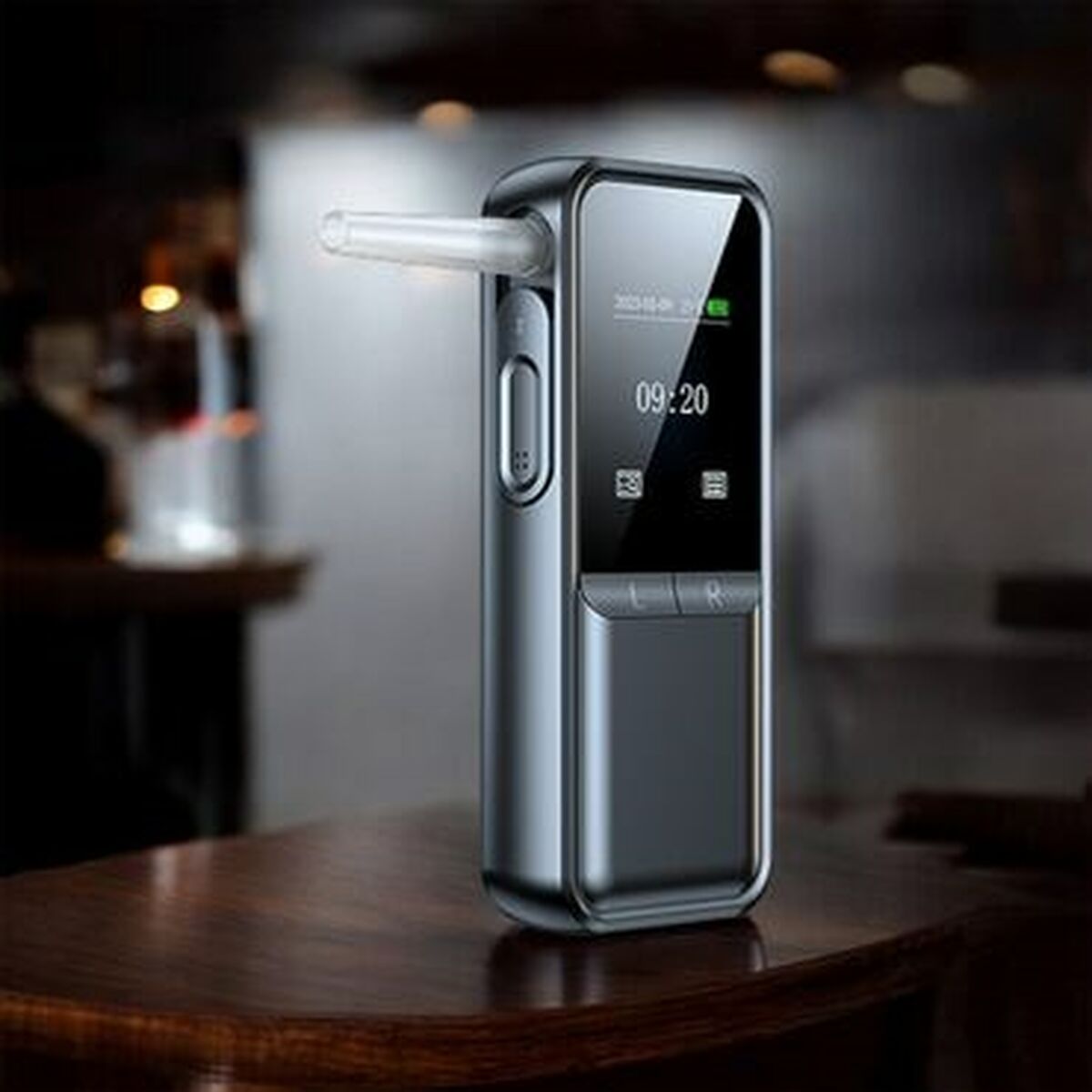 Digital alcohol tester Ibox IALKOHR01 Black-3