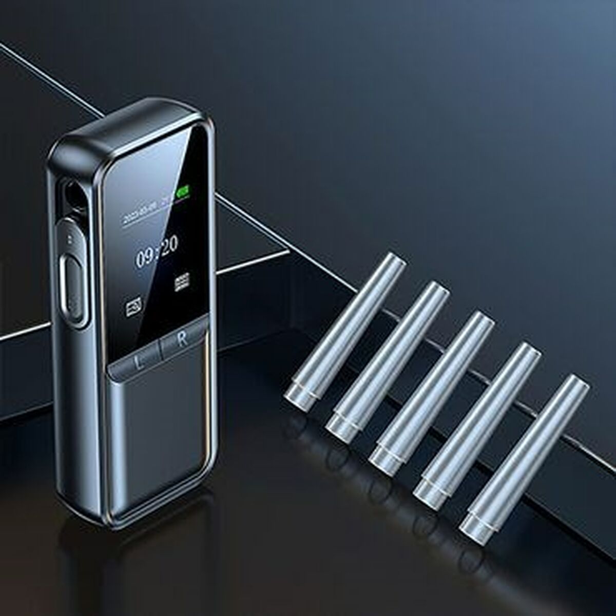 Digital alcohol tester Ibox IALKOHR01 Black-2