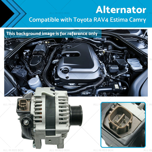 100A Alternator Suitable For Toyota Camry ACV30R Tarago ACR50R 2. 4L Petrol 06-12-0